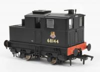 KMR-019 Dapol BR Class Y1 Sentinel Steam Loco number 68144 in BR Black livery with early emblem, includes number on cab front
